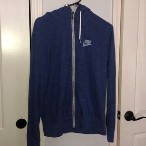 Blue Nike Zip-Up